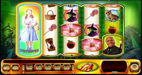 Wizard of Oz Ruby Slippers Slot Game .